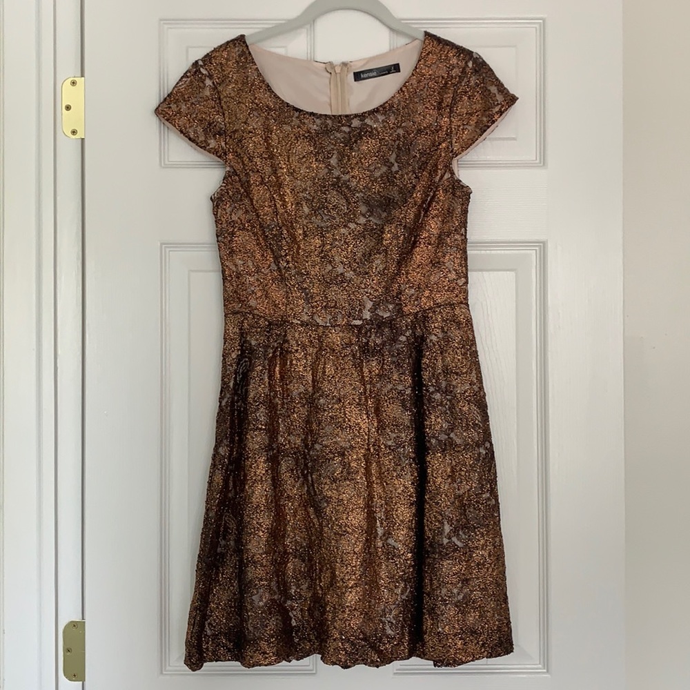Kenzie Bronze party dress ⭐️